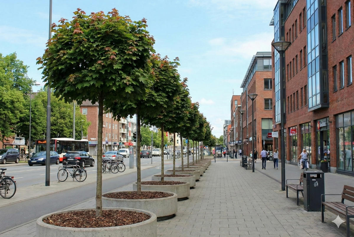 Acer platanoides 'Globosum' - Norway Maple